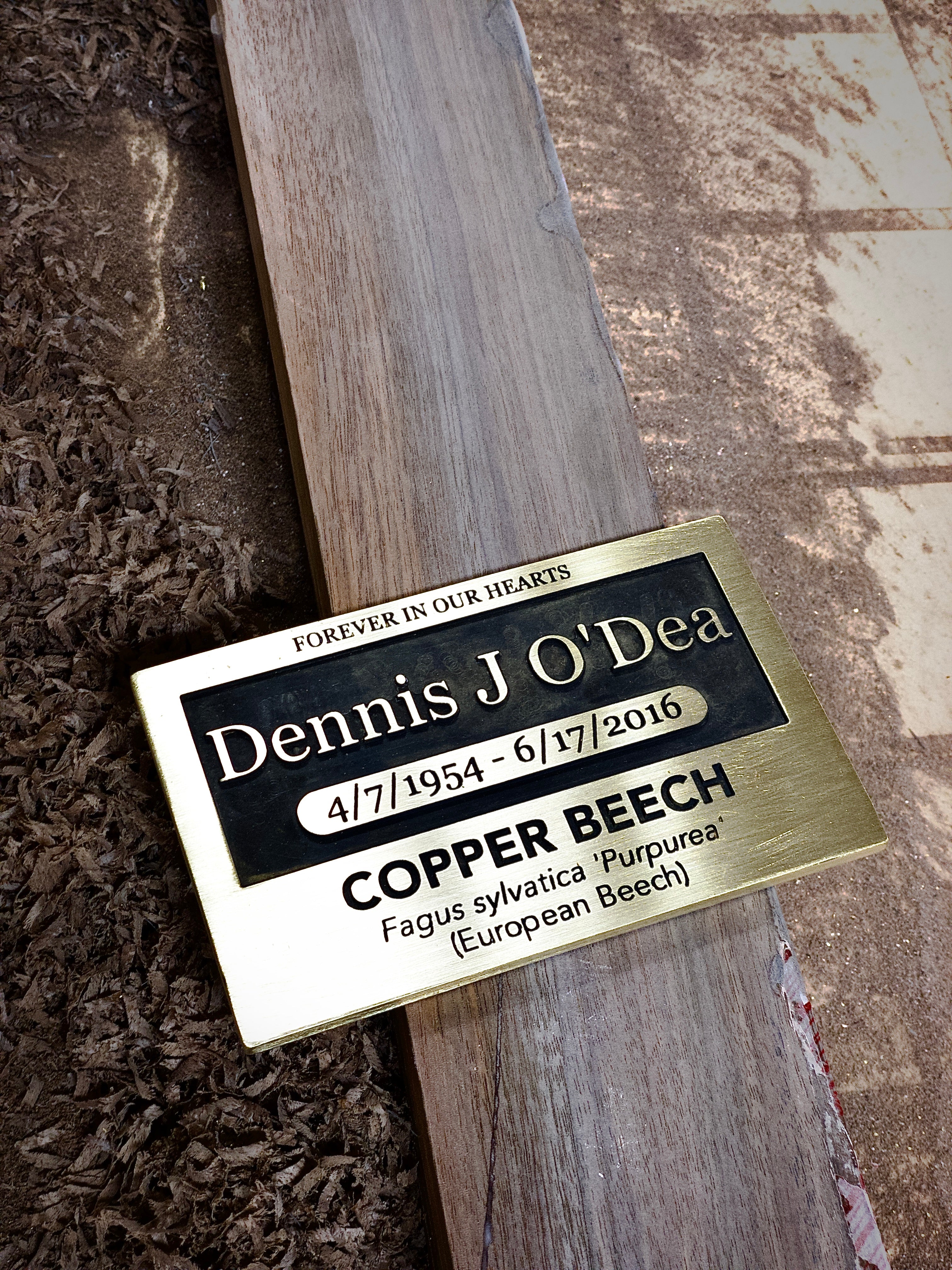 Heirloom Memorial Tree Marker